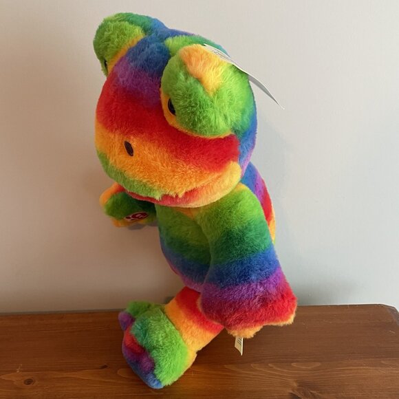 Build-A-Bear Rainbow Frog Plush - Picture 4 of 11